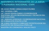 II PLENARIO NACIONAL DE LA COORDINADORA MAGISTERIAL NACIONALISTA