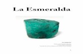 La esmeralda   por Carlos José Vicente Sánchez, 1º de joyeria artística