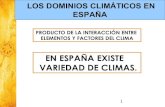 Tema 4: Los dominios climáticos en España. 2º Bach.Geografia