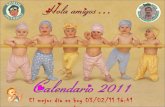 (15) derechos del niño.  calendario 2011..