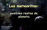 Os Meteoritos Posibles Restos De Planeta
