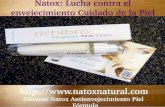 Natox: cuidado de la piel antienvejecimiento