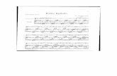 Akimenko; Pequeña balada para clarinete y piano