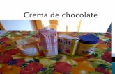 Crema De Chocolate