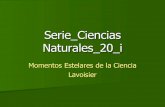 Conocer Ciencia - Biografías - Lavoisier