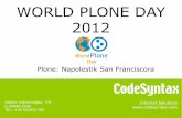Wolrd Plone Day 2012 - CodeSyntax