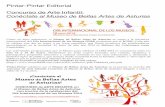 Concurso de Arte Infantil: "Conéctate al Museo de Bellas Artes de Asturias"   pintar-pintar editorial