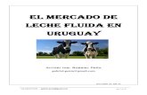 El mercado urguayo de leche fluida   uruguay - gabriel peña