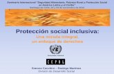 Simone Cecchini. "Sistemas de protección social en América Latina y el Caribe"