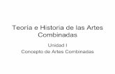 Teoría e historia de las artes combinadas