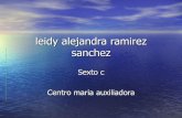 Leidy Alejandra Ramirez Sanchez 6c