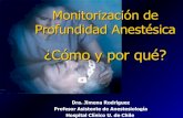 Monitorización de Profundidad Anestésica