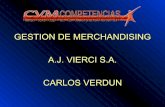 Carlos verdun merchandising