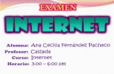 Examen de internet
