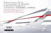 Primer Foro de la Comunidad de Estados Latinoamericanos y Caribeños (CELAC) y China