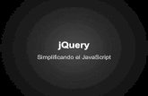 jQuery, simplificando el javascript