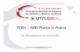 Gestión de la Energía ISO 5001 (ABB) - IV  Congreso Nacional de Sistemas de Gestión y Mejora Continua