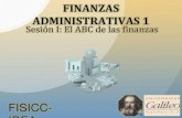 Sesion 1 finanzas administrativas i