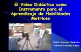 El video didactico como instrumento para el aprendizaje  dehabilidades motrices
