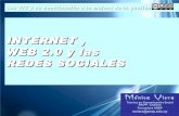 Internet, Web 2.0 y Redes Sociales