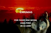 Enigmas Por Fanny Jem Wong