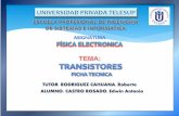 Transistores Ficha Técnica