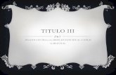 Titulo iii