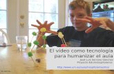 El vídeo como tecnología para humanizar el aula hospitalaria