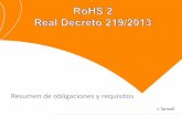 RoHS 2 como dar cumplimiento a los requisitos de la directiva