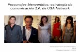Personajes bienvenidos: estrategia de comunicación 2.0 de USA Network