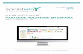 Análisis de las Redes Sociales de los  partidos políticos en España