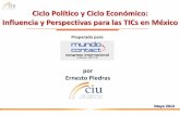 Ernesto Piedras en Mundo Contact 2012: Ciclo Político y Económico, Influencia y Perspectivas para las TICs en México