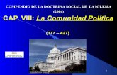 Derecho Político - Compendio DSI VIII: Comunidad política.