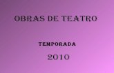 2010: Obras de Teatro - The Gossip Show