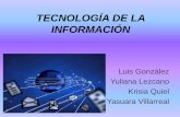 Tecnología de la información ppt grupal