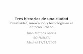 Juan Mateos Tres Historias de una Ciudad
