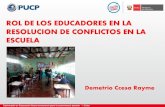 Rol de los Educadores en la Resolucion de Conflictos  ccesa007