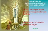 La Virgen Maria primera evangelizadora de América