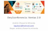 BarCamp Costa Rica 2014 - Desconferencia ventas 2 0