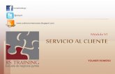 Módulo VI: Servicio al cliente