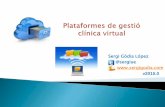 Telemedicina 2015 - Plataformes de gestió clínica virtual (bloc 4)