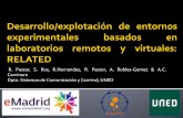 eMadrid 2015 20 02 (UNED) Rafael Pastor Vargas - "Desarrollo/explotación de entornos experimentales basados en laboratorios remotos y virtuales: RELATED"