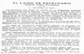 De buen el lago de patzcuaro-recientes estudios limnologicos