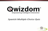 Qwizdom spanish test