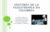 Historia de la fisioterapia en colombia