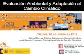 Evaluación ambiental y adaptación al cambio climático