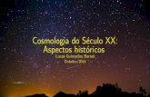 Cosmologia do século XX: Aspectos históricos
