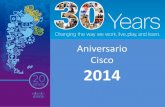 20 años de Cisco Argentina y 30 años de Cisco global