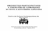Proyectos participativos y creación de comunidad en el CCCB