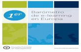 1º Barómetro de Elearning en Europa